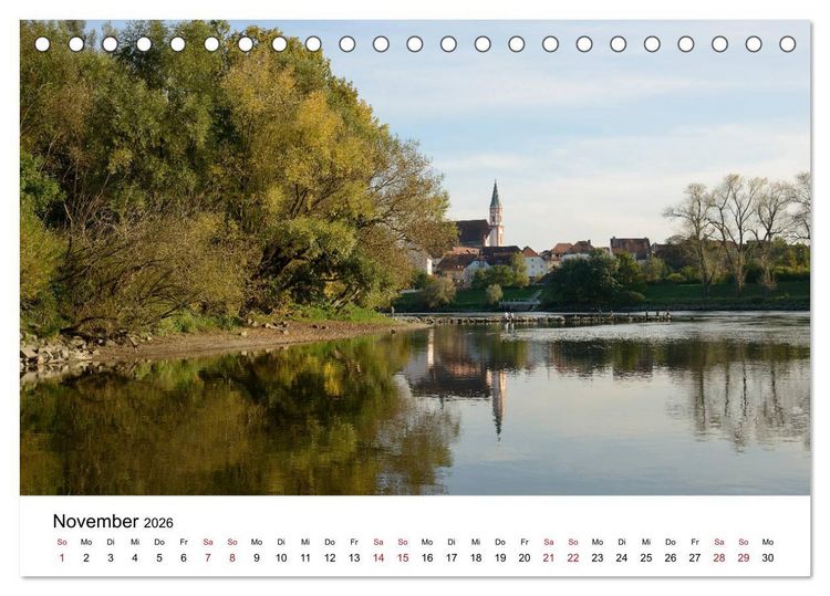 Produktbild: Straubing, liebenswerte Stadt im G&auml;uboden (Tischkalender 2026 DIN A5 quer), CALVENDO Monatskalender