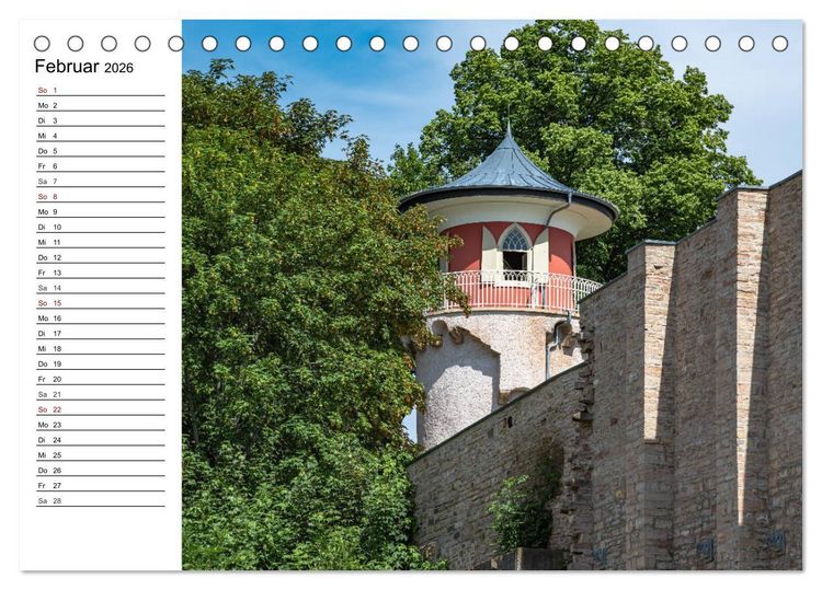 Produktbild: Sangerhausen (Tischkalender 2026 DIN A5 quer), CALVENDO Monatskalender