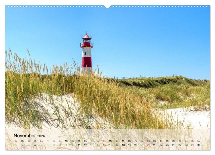 Produktbild: Nordsee - Traum (Wandkalender 2026 DIN A2 quer), CALVENDO Monatskalender