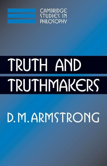 Produktbild: Truth and Truthmakers