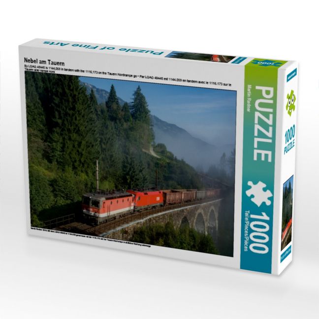 Produktbild: CALVENDO Puzzle Nebel am Tauern 1000 Teile Puzzle quer | 1000 Teile Lege-Gr&ouml;&szlig;e 64 &times; 48 cm Foto-Puzzle f&uuml;r gl&uuml;ckliche Stunden