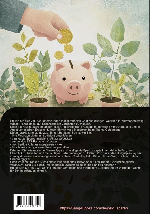 Produktbild: Geld sparen & Verm&ouml;gen aufbauen: Der Grundlagen-Guide f&uuml;r intelligente Geldanlage