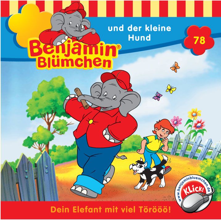 Produktbild: Benjamin Bl&uuml;mchen 78: ... und der kleine Hund. CD
