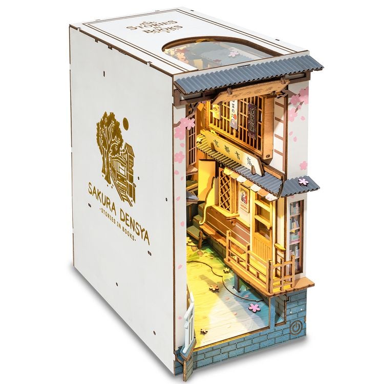 Produktbild: Book Nook DIY B&uuml;cherecke Sakura Densya