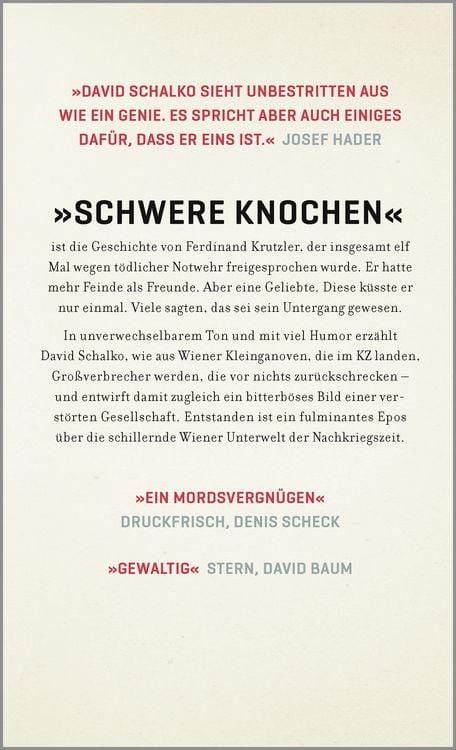 Produktbild: Schwere Knochen