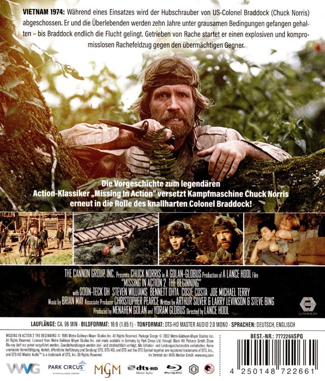 Produktbild: Missing in Action 2 - Die R&uuml;ckkehr