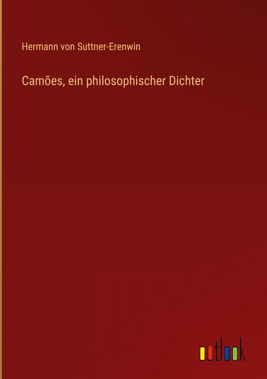 Produktbild: Cam&otilde;es, ein philosophischer Dichter