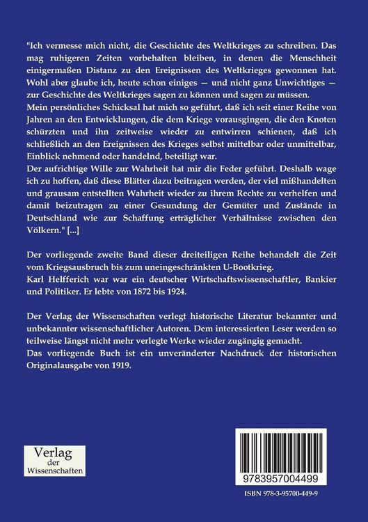 Produktbild: Der Weltkrieg