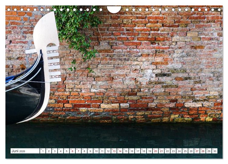 Produktbild: Venedig - pittoreske Sch&ouml;nheit (Wandkalender 2026 DIN A4 quer), CALVENDO Monatskalender