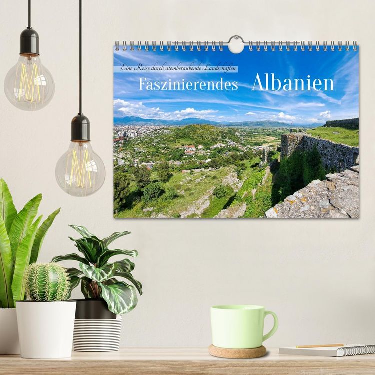 Produktbild: Faszinierendes Albanien (Wandkalender 2026 DIN A4 quer), CALVENDO Monatskalender