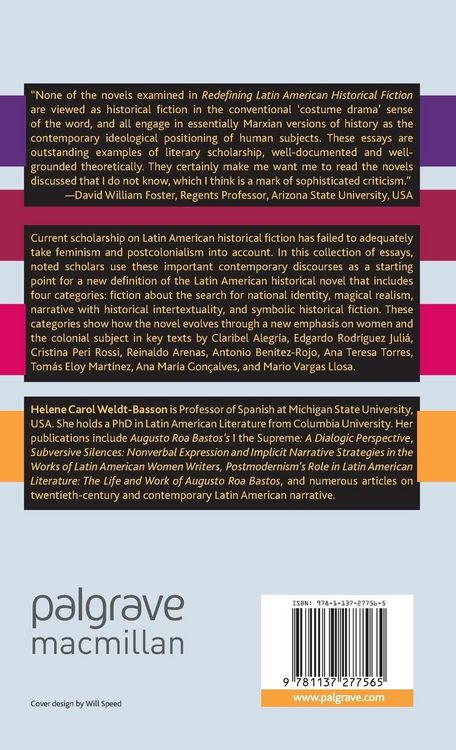 Produktbild: Redefining Latin American Historical Fiction