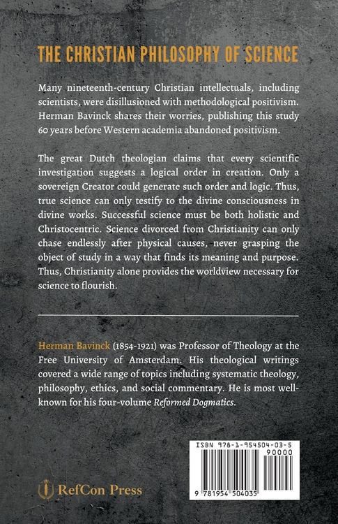 Produktbild: The Christian Philosophy of Science