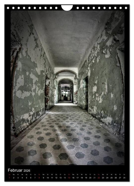 Produktbild: Lost Places Vergessene Orte (Wandkalender 2026 DIN A4 hoch), CALVENDO Monatskalender
