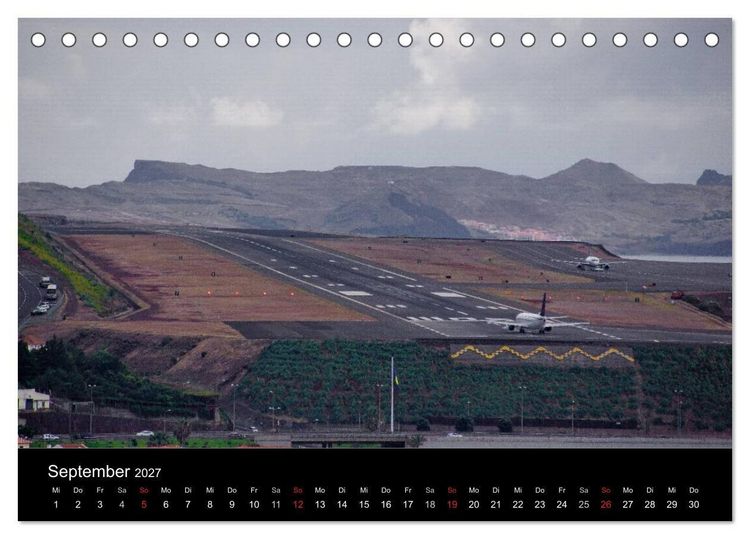 Produktbild: Madeira die Perle des Atlantiks (Tischkalender 2027 DIN A5 quer), CALVENDO Monatskalender
