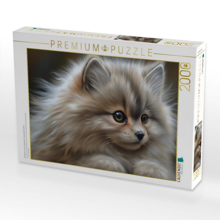 Produktbild: CALVENDO Puzzle Ein Motiv aus dem Kalender Zauberhafte Fluffies | 2000 Teile Lege-Gr&ouml;&szlig;e 90x67cm Foto-Puzzle f&uuml;r gl&uuml;ckliche Stunden