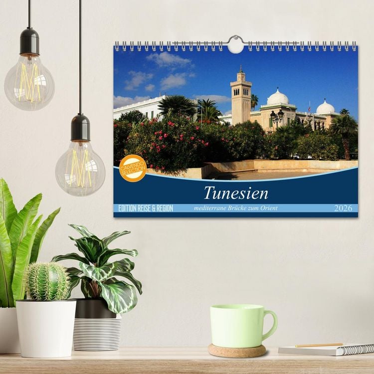 Produktbild: Tunesien - mediterrane Br&uuml;cke zum Orient (Wandkalender 2026 DIN A4 quer), CALVENDO Monatskalender