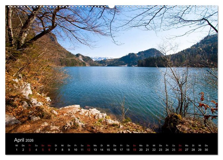 Produktbild: Farben der Natur (hochwertiger Premium Wandkalender 2026 DIN A2 quer), Kunstdruck in Hochglanz