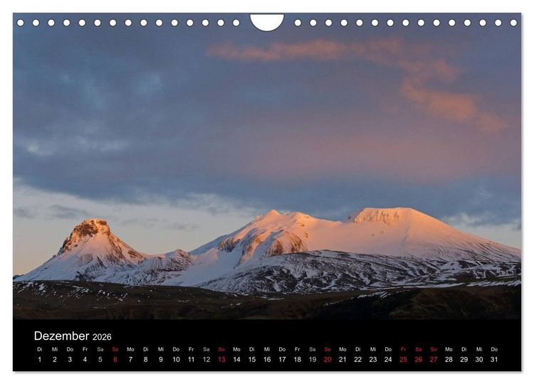 Produktbild: Island (Wandkalender 2026 DIN A4 quer), CALVENDO Monatskalender