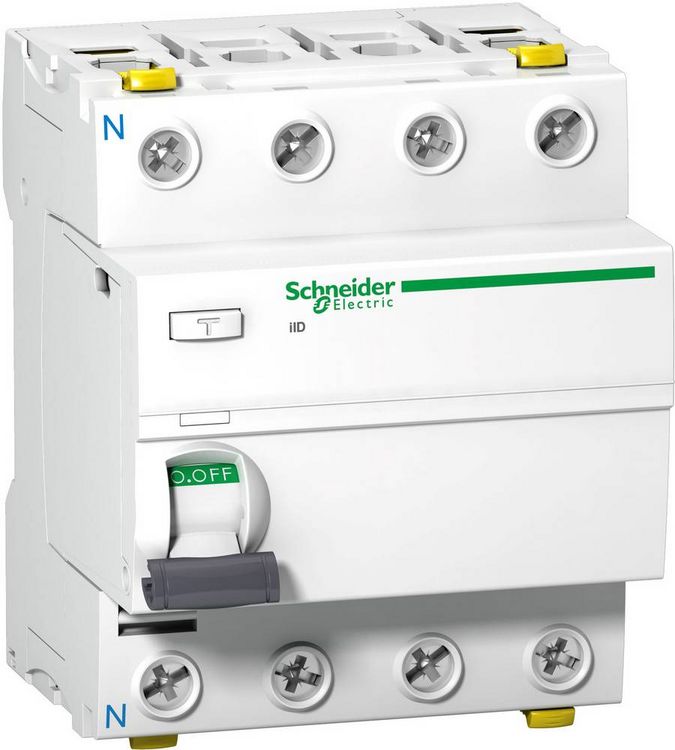 Produktbild: Schneider Electric A9Z21425 A9Z21425 FI-Schutzschalter A 25A 0.03A 415V