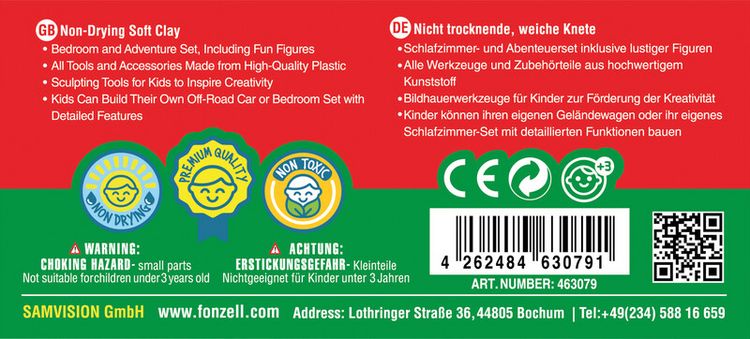 Produktbild: Spielknete Super-Set 20er