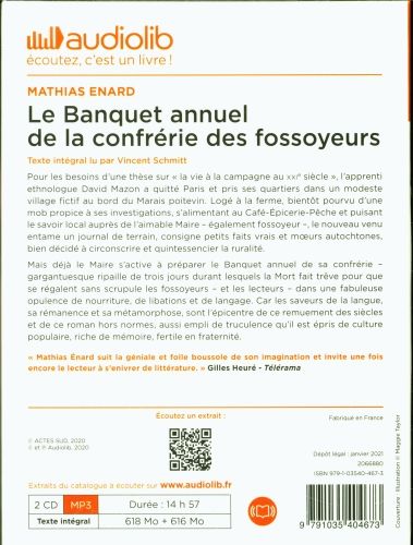 Produktbild: Le banquet annuel de la confr&eacute;rie des fossoyeurs