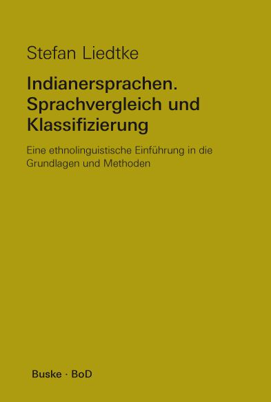 Produktbild: Indianersprachen. Sprachvergleich und Klassifizierung