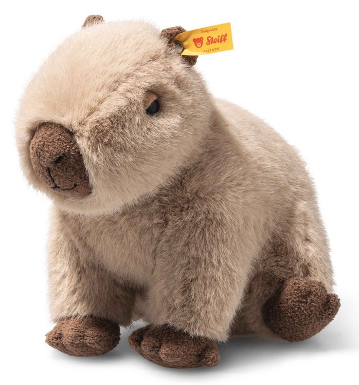 Produktbild: Steiff 075834 - Chip Capybara, Pl&uuml;sch, 23 cm