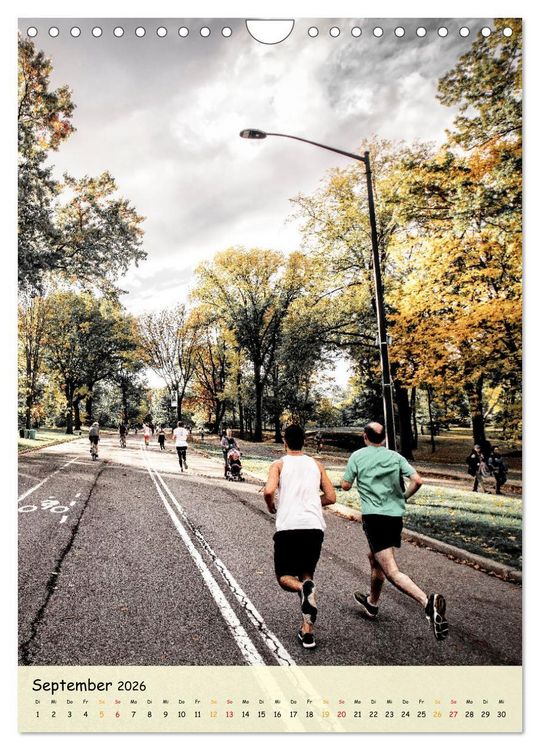 Produktbild: Joggen - mein Sport (Wandkalender 2026 DIN A4 hoch), CALVENDO Monatskalender