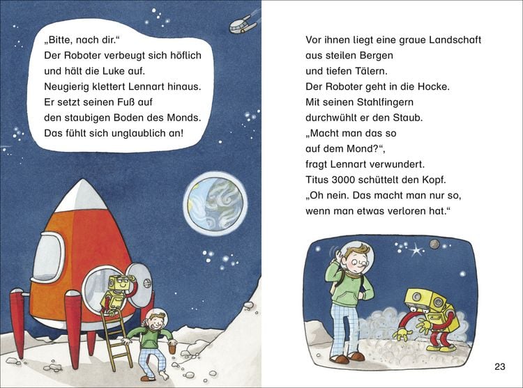 Produktbild: Duden Leseprofi &ndash; Lennart, Titus und die Reise zum Mars, 2. Klasse