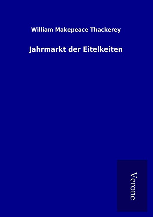 Produktbild: Jahrmarkt der Eitelkeiten