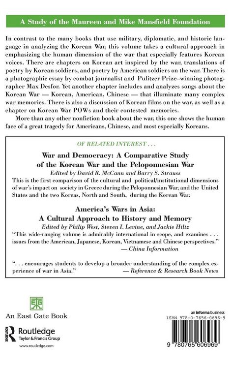 Produktbild: Remembering the Forgotten War
