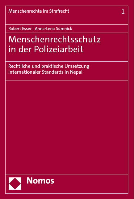 Produktbild: Menschenrechtsschutz in der Polizeiarbeit