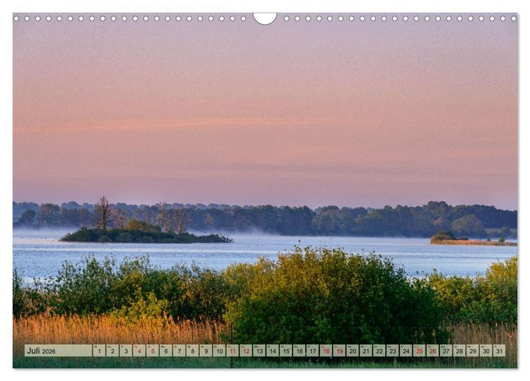Produktbild: Impressionen aus Mecklenburg - Vorpommern (Wandkalender 2026 DIN A3 quer), CALVENDO Monatskalender