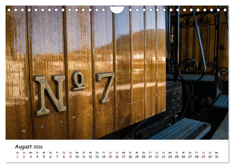 Produktbild: Die Schienen von Soller und Port de Soller (Wandkalender 2026 DIN A4 quer), CALVENDO Monatskalender