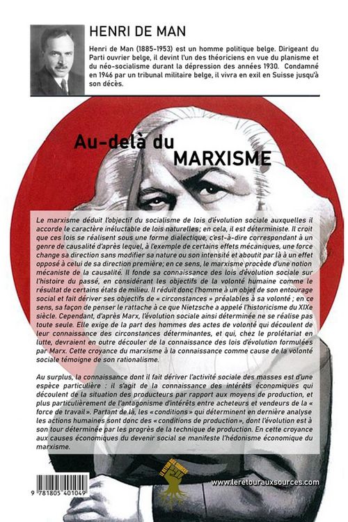 Produktbild: Au-del&agrave; du marxisme