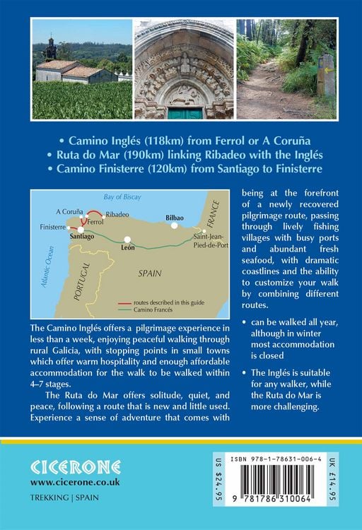 Produktbild: The Camino Ingles and Ruta do Mar