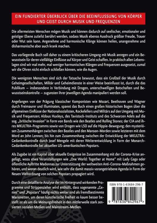 Produktbild: Der Musik-Code: Frequenzen, Agenden und Geheimdienste