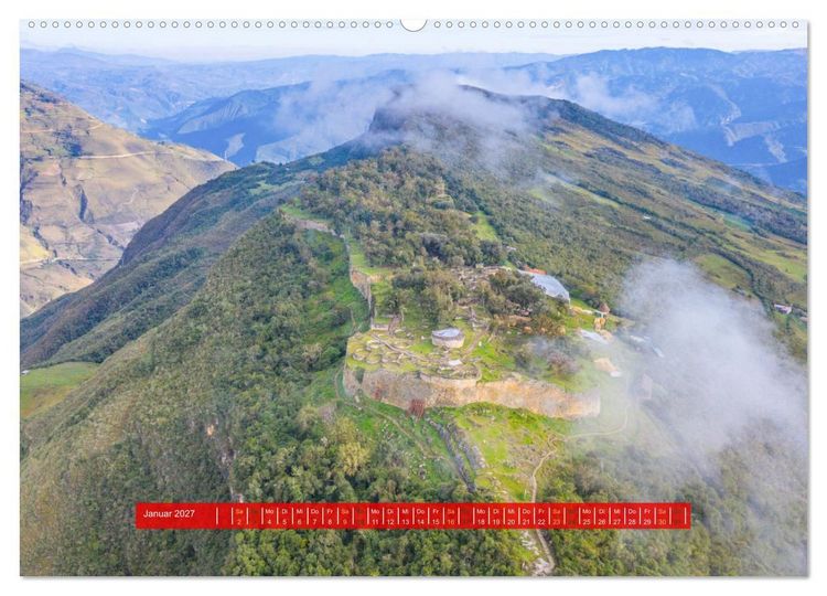 Produktbild: Peru - Magie der Anden (hochwertiger Premium Wandkalender 2027 DIN A2 quer), Kunstdruck in Hochglanz