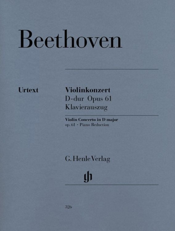 Produktbild: Ludwig van Beethoven - Violinkonzert D-dur op. 61