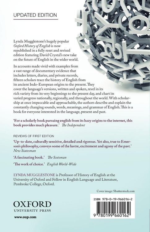 Produktbild: The Oxford History of English