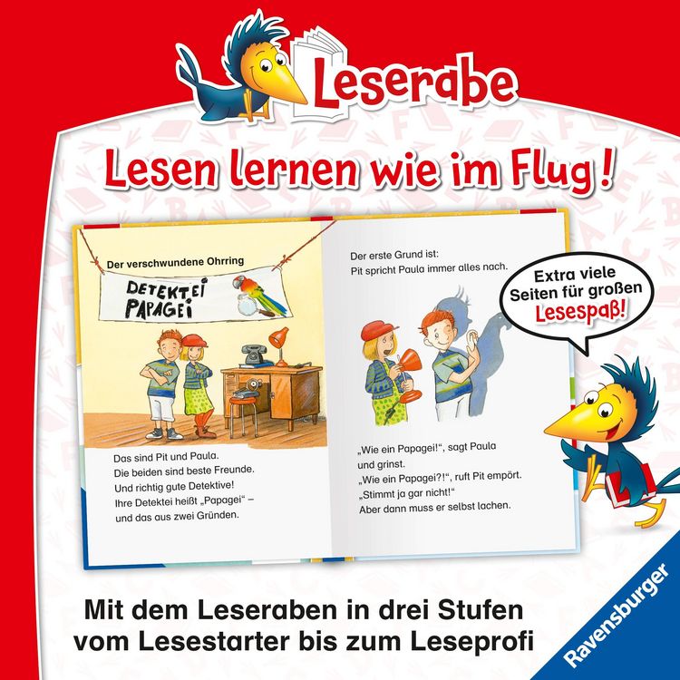 Produktbild: Leserabe Sonderausgaben - Abenteuerliche Erstlesegeschichten von Detektiven und Schulfreunden