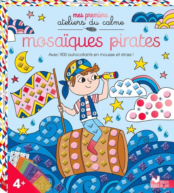 Produktbild: Mosa&iuml;ques pirates : avec 900 autocollants en mousse et strass !