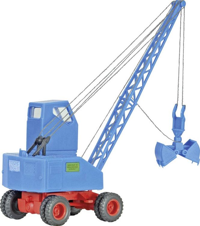 Produktbild: Kibri 11281 H0 Baufahrzeug Modell Fuchs 301 Mobilseilbagger