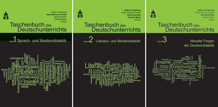 Produktbild: Taschenbuch des Deutschunterrichts. Band 1 - 3