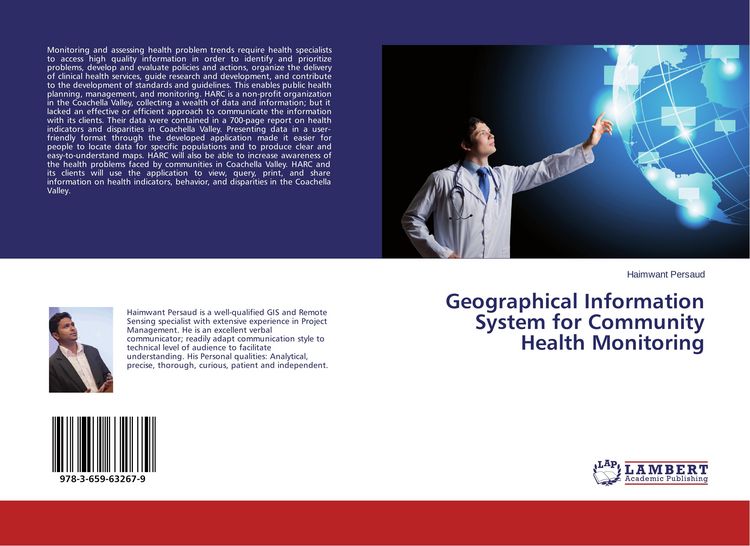 Produktbild: Geographical Information System for Community Health Monitoring