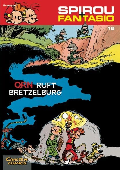 Produktbild: Spirou und Fantasio 16: QRN ruft Bretzelburg
