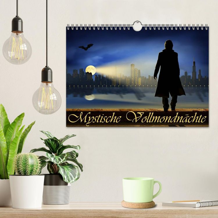 Produktbild: Mystische Vollmondn&auml;chte (Wandkalender 2026 DIN A4 quer), CALVENDO Monatskalender