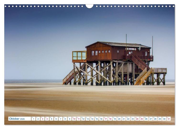 Produktbild: St. Peter-Ording Stranderlebnisse (Wandkalender 2026 DIN A3 quer), CALVENDO Monatskalender