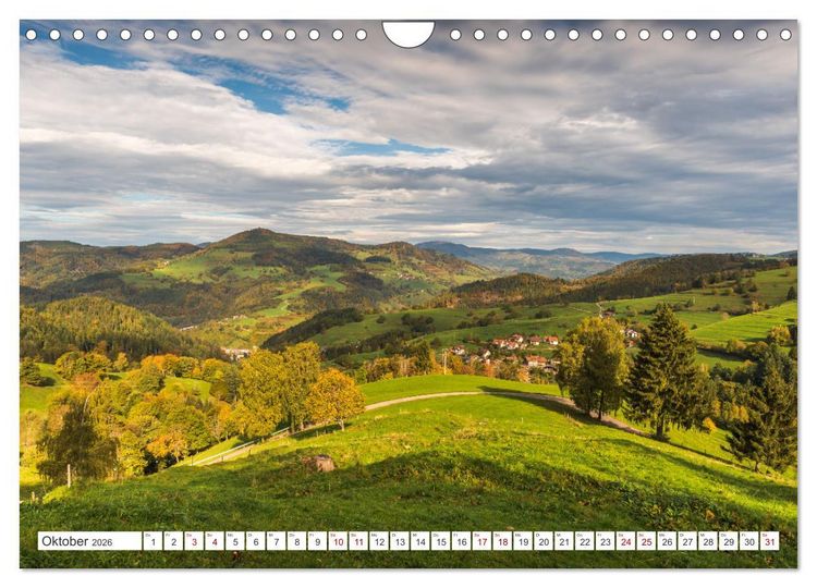 Produktbild: Schwarzwald (Wandkalender 2026 DIN A4 quer), CALVENDO Monatskalender