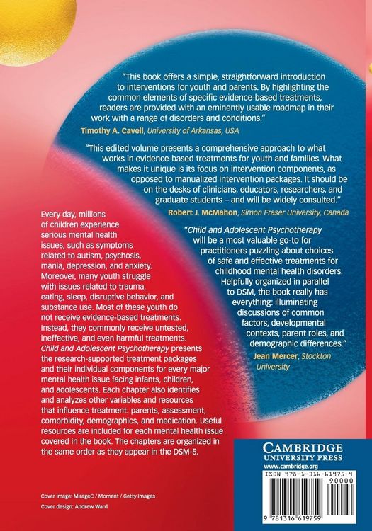 Produktbild: Child and Adolescent Psychotherapy